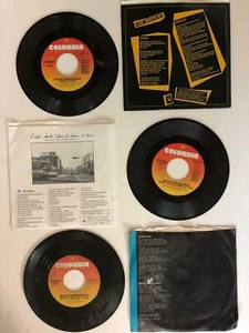 BRUCE SPRINGSTEEN  45rpm  Lot of 3 records  7" Vinyl VG+ JUKEBOX - Picture 1 of 2