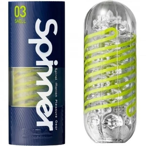 Tenga Spinner - 03 Shell Stroker Male Masturbation Device - Picture 1 of 4