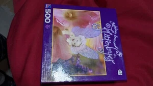 FREE PUZZLE - Flitterbye Happy Hollyhocks - Kathleen Francour - NIB  - 20% S&H - Picture 1 of 6