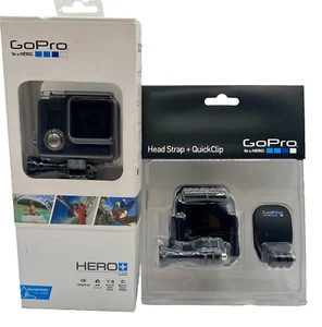 GoPro HERO + LCD 1080p Camera Black New in Sealed Package Plus Free Headstrap - Picture 1 of 2