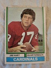 1974 Topps Jim Hart NRMT card #395.