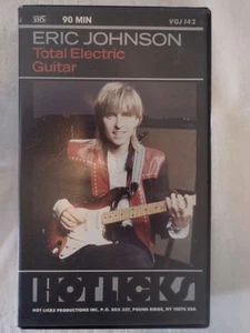 Vintage HOTLICKS VHS Tape Video Lesson ERIC JOHNSON Total Electric Guitar - Picture 1 of 3