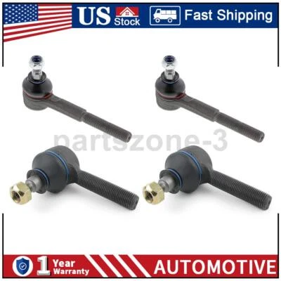 4x Front Steering Inner & Outer Tie Rod End Fits Mercedes-Benz 300CE 3.0L 3.2L - Image 1 of 4