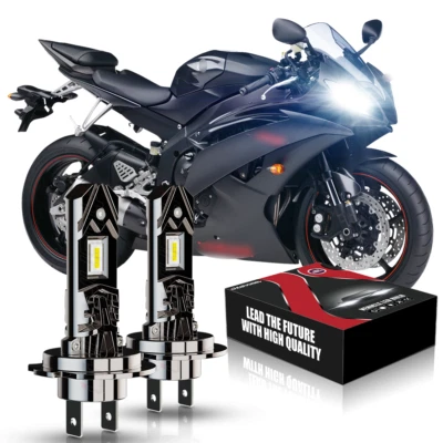 Kit faros LED para Yamaha Yzf R1 2004-2008 2009 2010 2011 2012 2013 2014 H7 Foto 1 de 4
