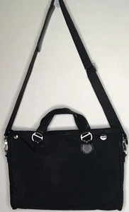 Tumi schwarze ballistische Laptoptasche schmales Design Aktentasche Kuriertasche Arbeit Schule Uni - Bild 1 von 7