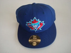 TORONTO BLUE JAYS NEW ERA 00S FITTED SZ 6 3/4 GOLF BEACH HAT CAP VINTAGE EE2 - Picture 1 of 5