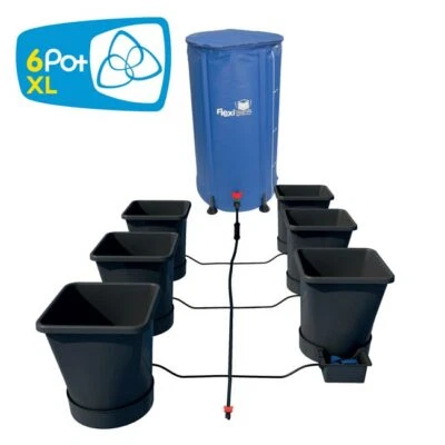 AutoPot 6 Pot XL System w/ 25 gal FlexiTank (6.6 gal pots) - AutoPot Water Syste - Image 1 of 4
