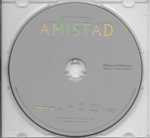 Amistad 1999 Widescreen Edition DVD Like New DISC ONLY - Picture 1 of 2