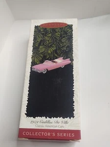 1996 Hallmark Ornament Vintage 1959 Cadillac De Ville amerikanisches Oldtimer - Bild 1 von 12