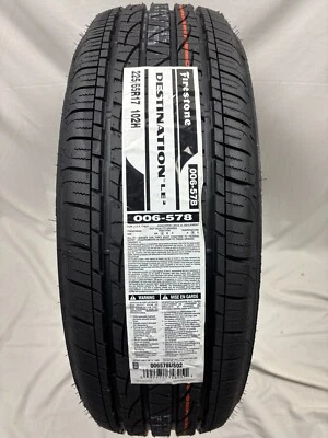 1 (One) New Firestone Destination LE2- 225/65R17 Tire 2256517 225 65 17 - Imagem 1 de 4