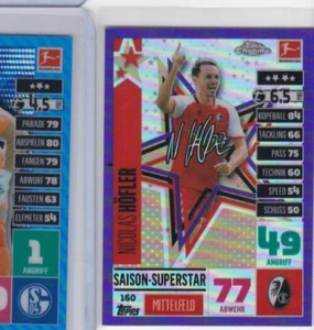 NICOLAS HOFLER TOPPS CHROME MATCH ATAX PURPLE REFRACTOR-SERIAL #'D 257/299-WOW! - Picture 1 of 12