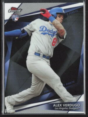 2018 Finest #FF-AV Alex Verdugo Finest Firsts - Image 1 of 2