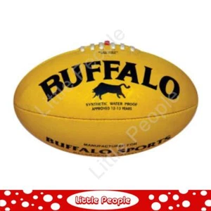 Buffalo Sports Soft Touch Pvc Full Size 26cm L Yellow Aussie Rules Football - Picture 1 of 1