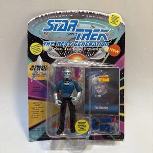 Figura de acción de colección Star Trek Mordock The Benzite Playmates 1993 con equipo - Imagen 1 de 8