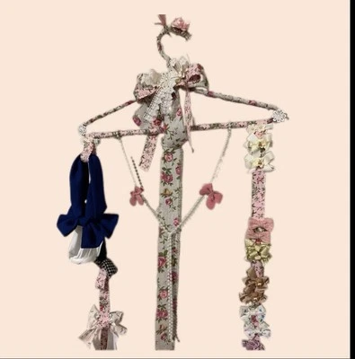 Hand Made With Love Baby Girl Bow & Headbands Hanger/organizer  All  Made Unique - Image 1 of 2