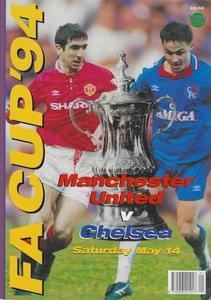 MANCHESTER UNITED V CHELSEA ~ FA CUP FINAL 1994 ~ 130 PAGE SOUVENIR MAGAZINE - Picture 1 of 1