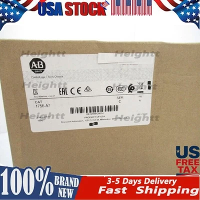 1756-A7 SER C ControlLogix 7 Slots Chassis 1756A7 New Factory Sealed - Image 1 of 4