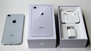 Apple iPhone 8 256GB Silver (VERIZON) A1863 (CDMA GSM UNLOCKED) NEW OTHER SEALED - Picture 1 of 8