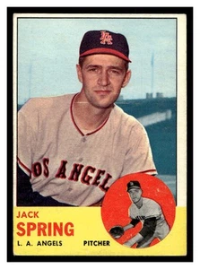 1963 Topps Baseball #572 Jack Spring 63TBB-01 - Picture 1 of 2