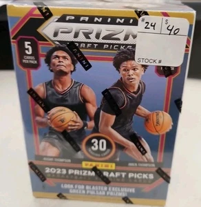 Caja bláster de baloncesto Panini 2023 Prizm Draft Picks sellada de fábrica - 30 tarjetas - Imagen 1 de 2