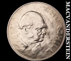 Gran Bretaña: corona Churchill 1965 - gema de elección brillante sin circular #D8153 - Imagen 1 de 2