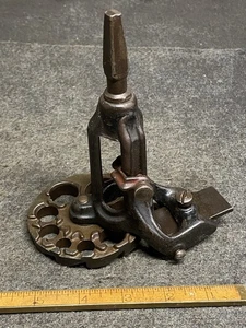 Vintage E C Stearns Dowel And Tenon Cutter 3/8”- 1” With Depth Stop Nov 22, 1880 - Picture 1 of 7