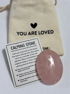 Sleep Insomnia Healing Crystals Heart Stones Natural Gemstone 4 pc Set Tumbled - Picture 1 of 7