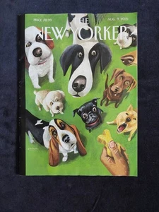 The New Yorker Magazine Mark Ulriksen Dogs Cover Summer Treat Aug 9 2021 Cute - Picture 1 of 11