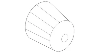 Genuine Mercedes-Benz Valve Stem Cap 000-401-06-09-64 - Image 1 of 3