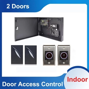 Control de acceso 2 puertas Zkteco, C3 200 puerta sistema de entrada kit ZK, montaje de salida - Imagen 1 de 8