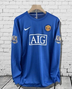 Manchester United 2007–08 Away Retro Long Sleeve Jersey – Cristiano Ronaldo #7 - Picture 1 of 6