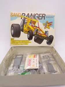 80's Aoshima Japan Pull Back Sand Ranger Off Road Frame Buggy Model KIT NOS - Picture 1 of 4