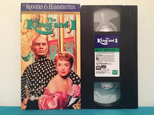 the king and i VHS tape & sleeve rodgers & hammerstein variant - Picture 1 of 1