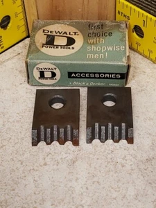 Vintage NEW Dewalt Black & Decker RT6483 Pair Two (2) Screen Molding Knives - Picture 1 of 6