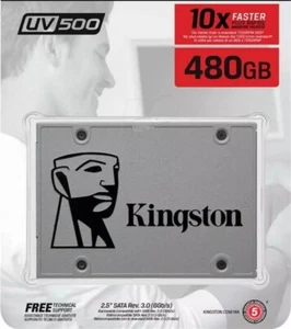 Kingston SSD A400 480GB SATA III 2.5" Solid State Drive PC NEW - Picture 1 of 1