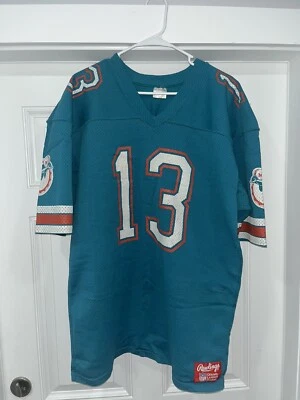 Camiseta vintage de los 80 Dan Marino NFL Rawlings XL Foto 1 de 4
