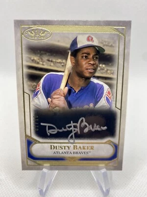 Dusty Baker 2021 Topps Certified Tier One Autograph Card /10 SILVER INK AUTO - Image 1 of 3