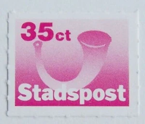 Stadspost Emmen 1985 - Gestileerde posthoorn (zeldzaam Cat. 250 euro) - Bild 1 von 1