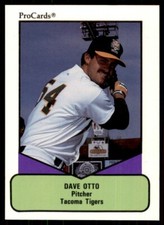 1990 ProCards AAA Dave Otto Tacoma Tigers #136