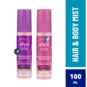 ELLIPS Hair & Body Mist Pro Vit B5 Fresh Long-Lasting Fragrance Non-Sticky 2pcs - Picture 1 of 23