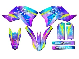 2009-2015 SX 65 SPACE KADET Galaxy Senge Graphics Kit Compatible with KTM - Picture 1 of 10