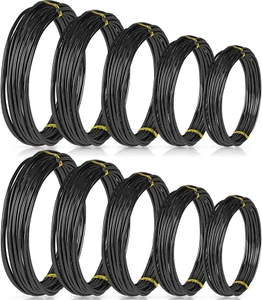 10 Rolls Bonsai Wires Anodized Aluminum Bonsai Training Wire in 5 Sizes - 1.0 Mm - Picture 1 of 12