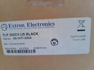 Extron TLP 350CV US Black 60-1017-020A Touchlink 3.5" Touch panel, 60-1017-0200 - Picture 1 of 10