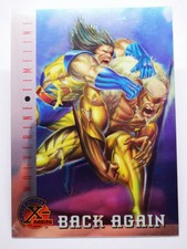 Fleer ultra 1995 DC Comics B7 carte card marvel x-men holo #89 Back Again