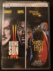 Rising Sun/Sugar Hill (DVD, 2006, 2-Disc Set, Double Feature). (1405) - Imagen 1 de 6