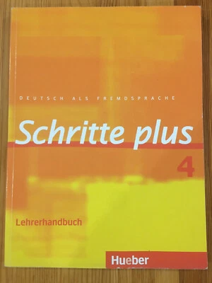 Schritte plus 4 Lehrerhandbuch - Deutsch als Fremdsprache - 9783190519149 - Bild 1 von 3