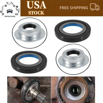 For Ford Super Duty F250 F350 Dana 60 Front Outer Axle Vaccum Inner Knuckle Seal Foto 1 de 4
