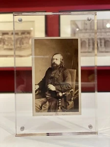 Photo Vintage Théophile Gautier par Léon Cremière format Carte de Visite - Bild 1 von 4