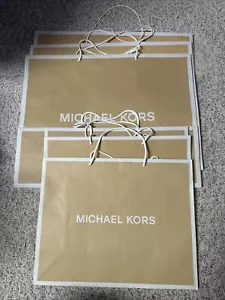 Lot Of 6 Michael Kors Paper Gift Bag for Handbag Extra Large And Large - Picture 1 of 5