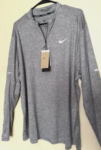 NWT $70 Nike Men's 2XLT (TALL) Dri-FIT Element 1/4 Zip DD4756 Running Top UPF 40 - Picture 1 of 8